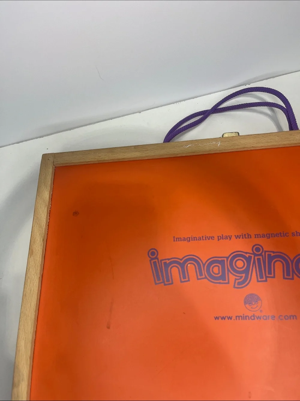 MindWare Imagination Magnets Wooden Pattern Blocks Set Imaginets